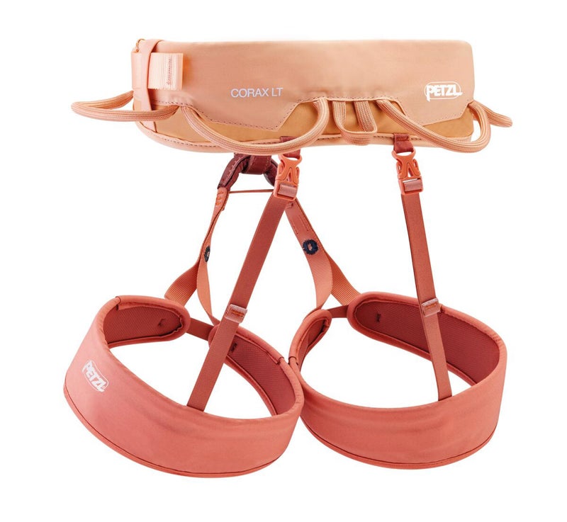 PETZL CORAX LT Women Comfortable  Durable Women's Harness for a Variety of Climbing objectives  M  Coral Sand - Image 2